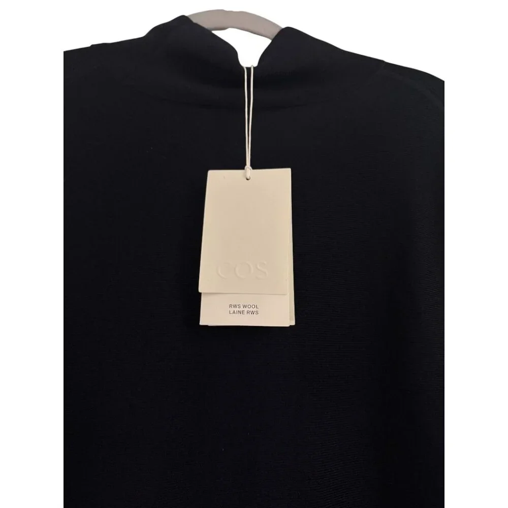 NWT ($150) - COS Wool Dress - Navy - Women's Size Large - Picture 7 of 7